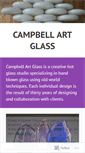 Mobile Screenshot of campbellartglass.com